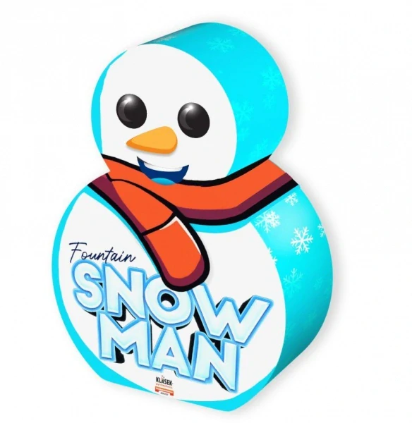 Snowman - fontana sněhulák různe efekty