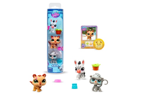 Littlest Pet Shop 3 figurky - 3 druhy