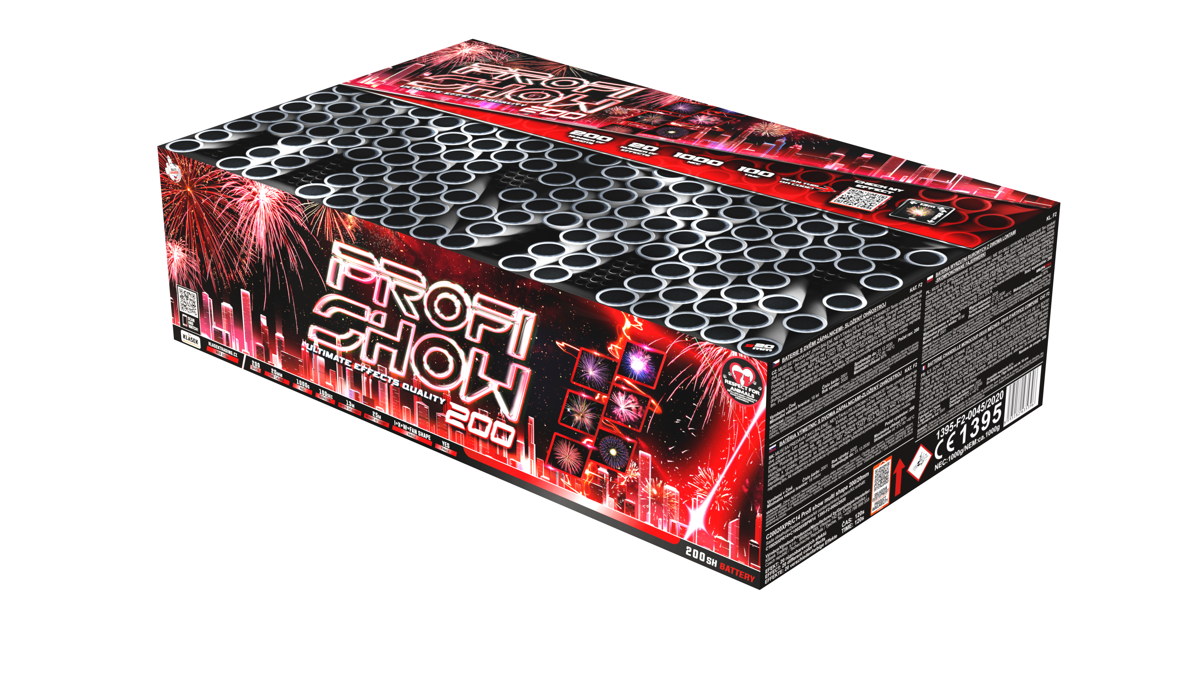 Profi show multi shape 200/20mm