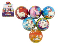 Míček 7 cm pěna mix druhů v sáčku 24 ks v boxu