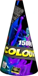 Vulkán 1500 g - barevné hvězdy, 7m výška efektu * AKCE - 30% sleva 