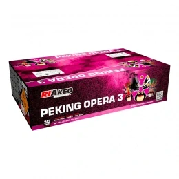 Kompaktni ohnostroj Peking Opera 3 243sh 20/25/30mm - 24 různobarevných efektů -20%