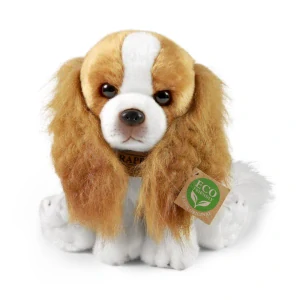 Plyšový pes kavalír King Charles španěl 28 cm