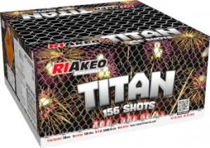Titan 156 ran / 30 mm / 120 sec./ 26 různobarevných efektů