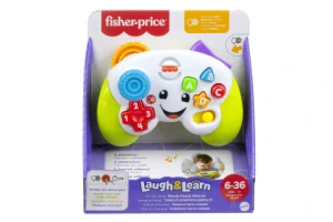 Fisher Price Veselý herní ovladač CZ/SK/ENG/HU/PL JFF9