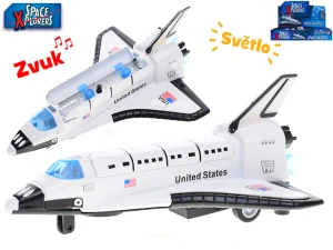 Space Xplorers vesmírná raketa kov 15cm 1:400