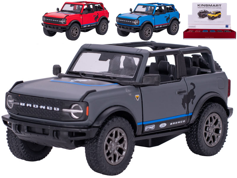 Kinsmart Ford Bronco 2022 13cm kov na zpětný chod