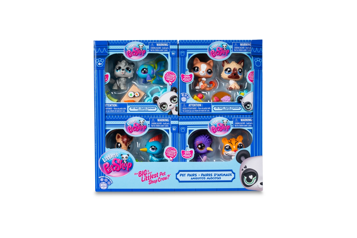 Littlest Pet Shop 2 figurky - 6 druhů