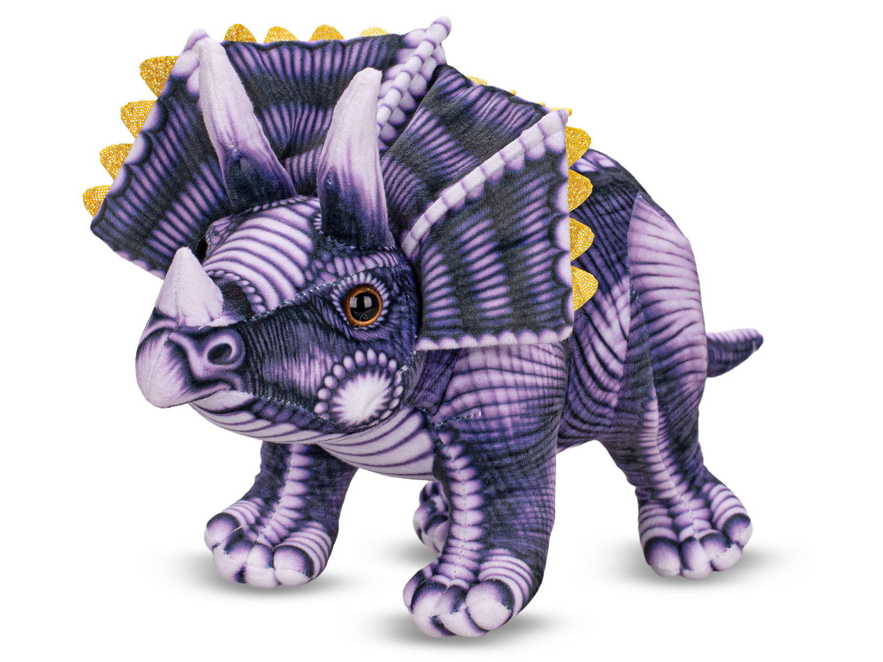 Triceratops plyšový 35cm stojící - Skladem duben 2026