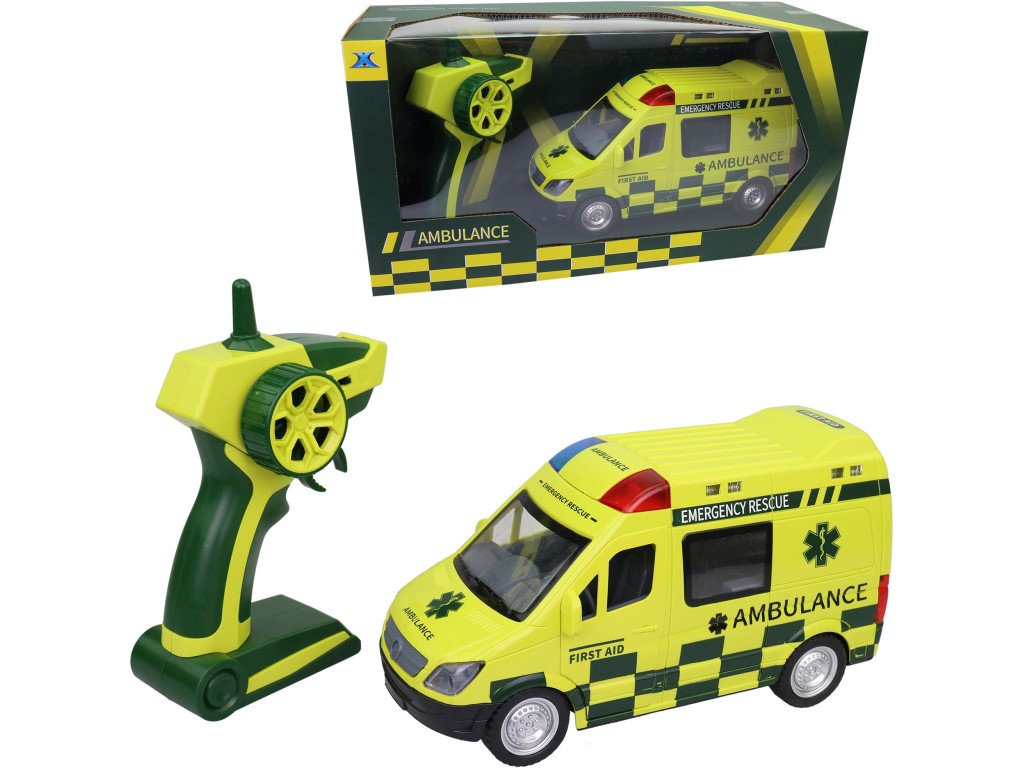  Ambulance na ovládání, 22 x 12,5 x 8,5 cm