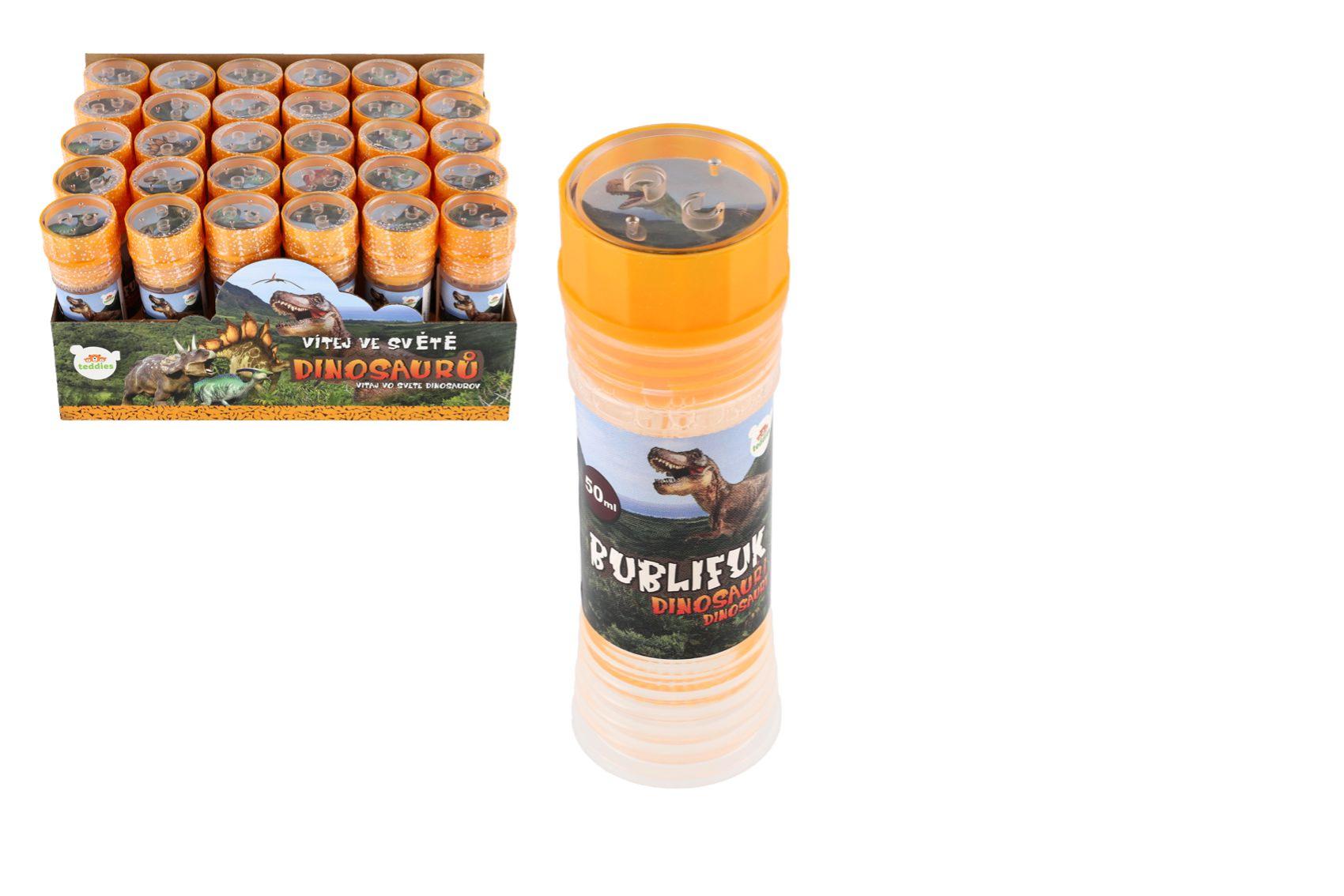 Bublifuk Dinosauři 50 ml 11cm / 30 ks v boxu