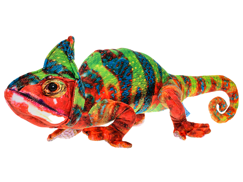 26493286 * Chameleon plyšový 55cm stojící 0m+ v sáčku