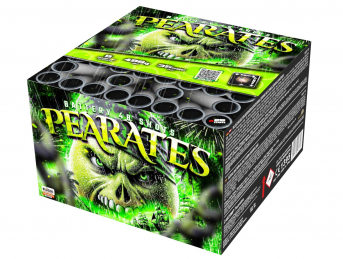 Pearates 48 ran / 25 mm - 8 různobarevných efektů