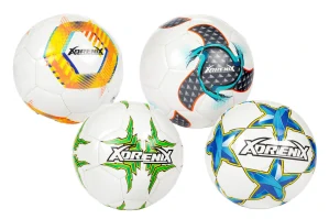 265543011 Míč fotbalový 23cm vel. 5 šitý 4 barvy v sáčku