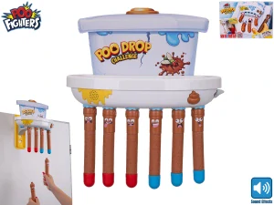 Poo Fighters hra chyť padající lejno na baterie se zvukem v krabičce