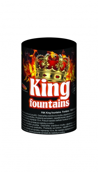 Pyrotechnika Fontána-King fountain
