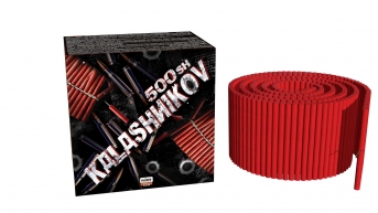 Bouchající kobereček 500ran Kalašnikov