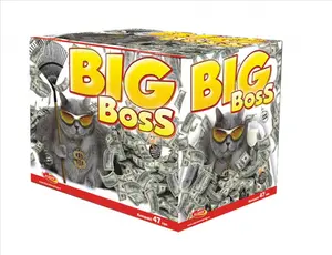 Pyrotechnika kompakt Big Boss 47 ran kompakt - 11 různobarevných efektů