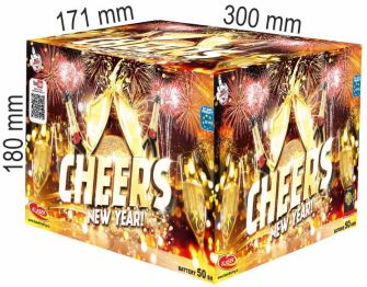 Cheers kompakt 50ran,20+25+30mm,rovný+šikmý+S moždíř