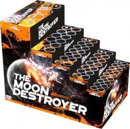 Kompakt Moon Destroyer kompakt 66ran,20+25 - 10různobarevných efektů +30+48mm moždíř